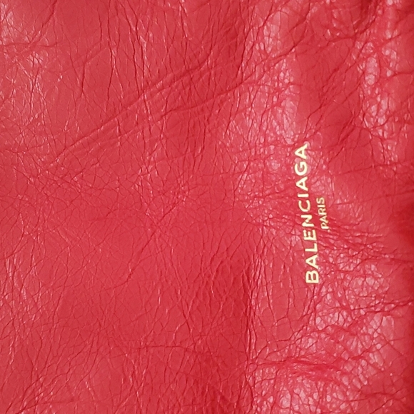 BALENCIAGA Agneau Locker Arena Backpack Red. 7 - Picture 5 of 12